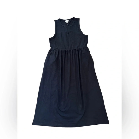 NWT J Crew women’s knit midi dress
Size: Small
Color: black - Picture 1 of 4